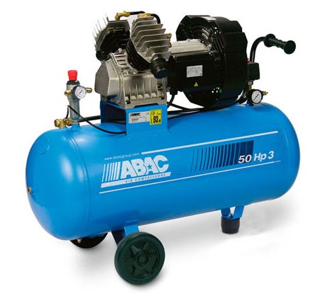 Поршневой компрессор Abac V30/50 CM3, коаксиальный привод, масляный, 330 л/мин, 220В