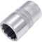 Головка 12-гранная 1/2" 17мм HAZET 900Z-17