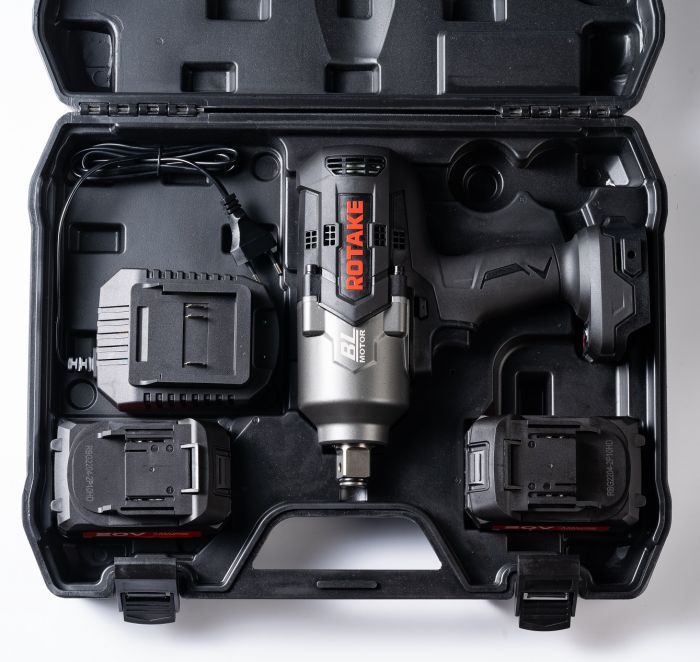 Гайковерт аккумуляторный ударный Rotake RC8805, 3/4", 1700 Нм, в кейсе