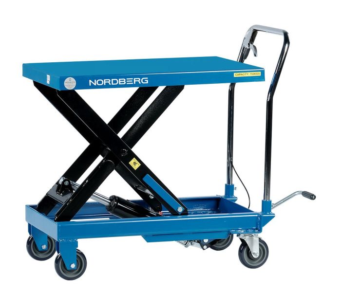 Платформа подъемная передвижная 750 кг NORDBERG N3T750, гидравлическая
