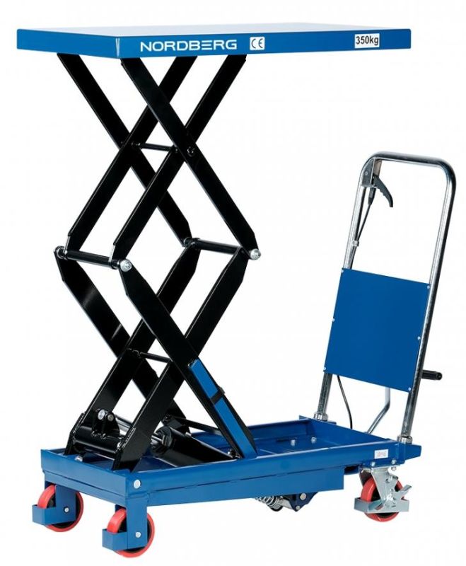 Платформа подъемная передвижная 350 кг NORDBERG N3T350, гидравлическая