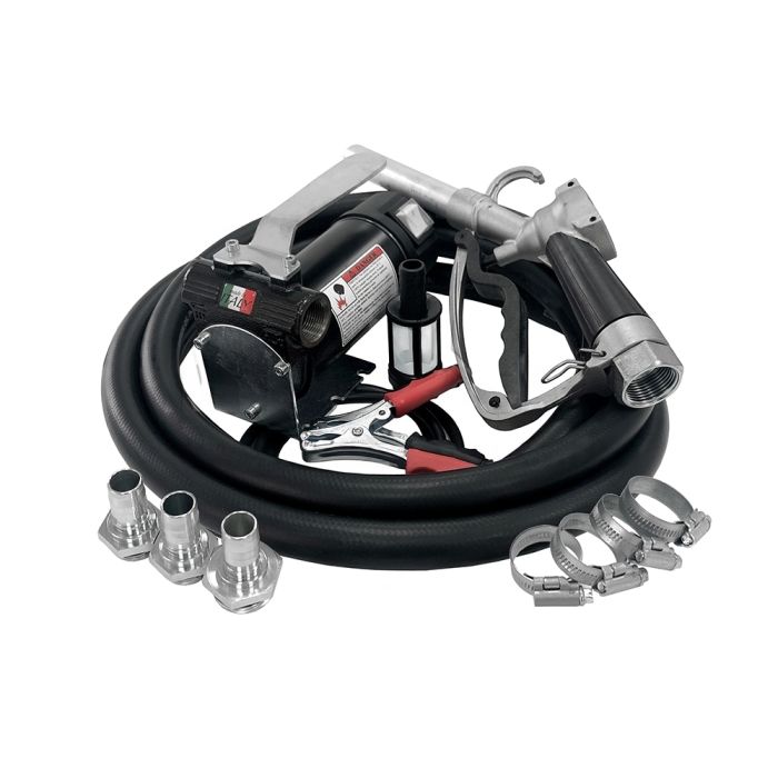 Насосная станция перекачки топлива Adam Pumps Battery Eco Kit 12-40, заправочный модуль для дизеля, 40 л/мин, 12В