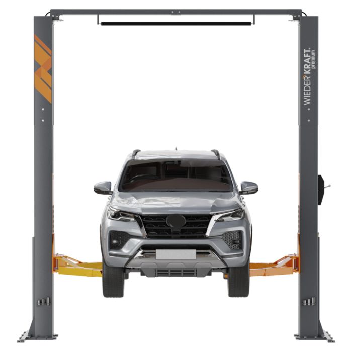 Подъемник двухстоечный автомобильный 5 тонн Wiederkraft WDK-525N, электрогидравлический, 380В