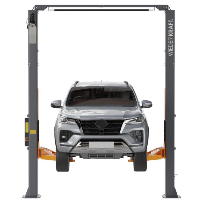 Подъемник двухстоечный автомобильный 4 тонны Wiederkraft WDK-529E, электрогидравлический, 380В