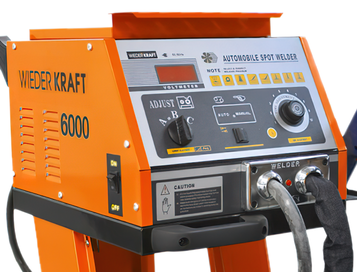 Сварочный аппарат точечной сварки Wiederkraft WDK-6000, 4400А, 220В