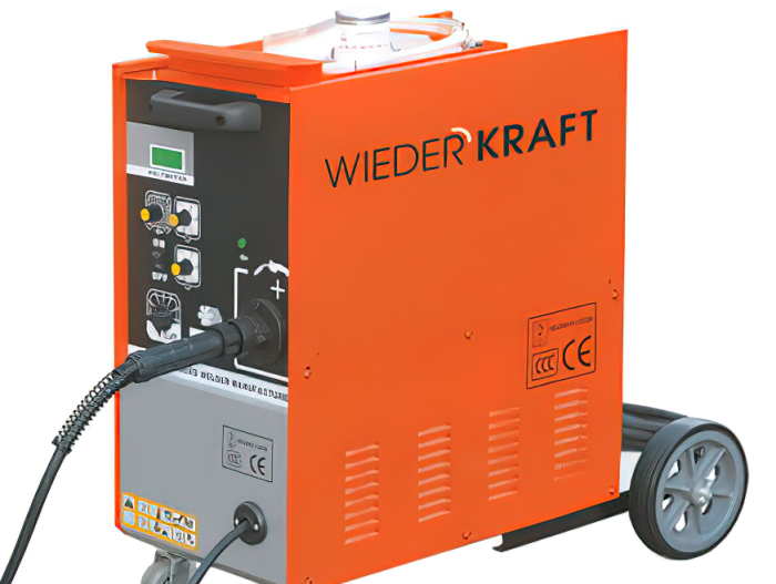 Сварочный инверторный полуавтомат Wiederkraft WDK-620022, MIG/MAG, 220В