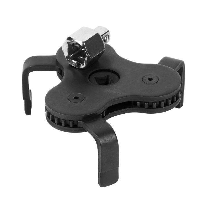 Съемник фильтра масляного краб Wiederkraft WDK-65207, трехлапый, 1/2", 120мм