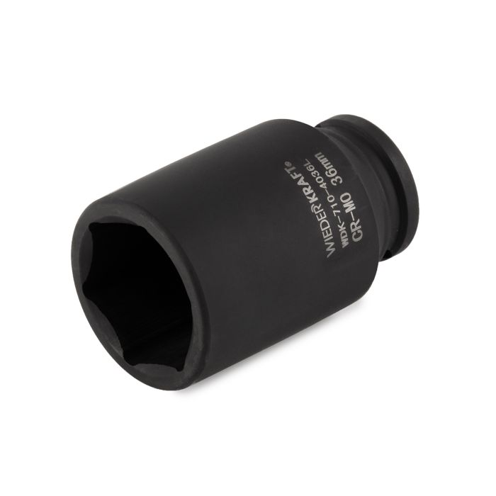 Головка ударная глубокая WiederKraft WDK-710-4036L 1/2, 36мм