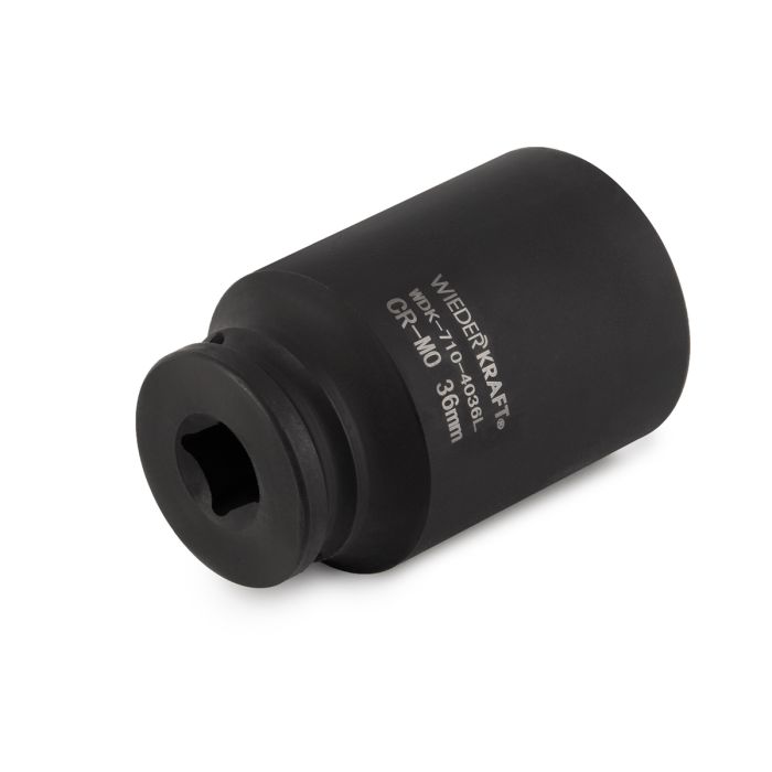 Головка ударная глубокая WiederKraft WDK-710-4036L 1/2, 36мм