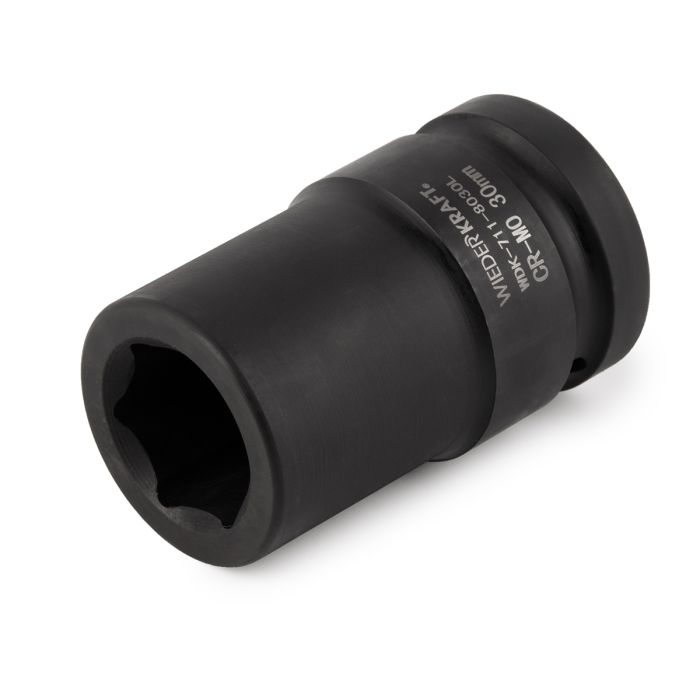 Головка ударная глубокая WiederKraft WDK-711-8030L 1, 30мм