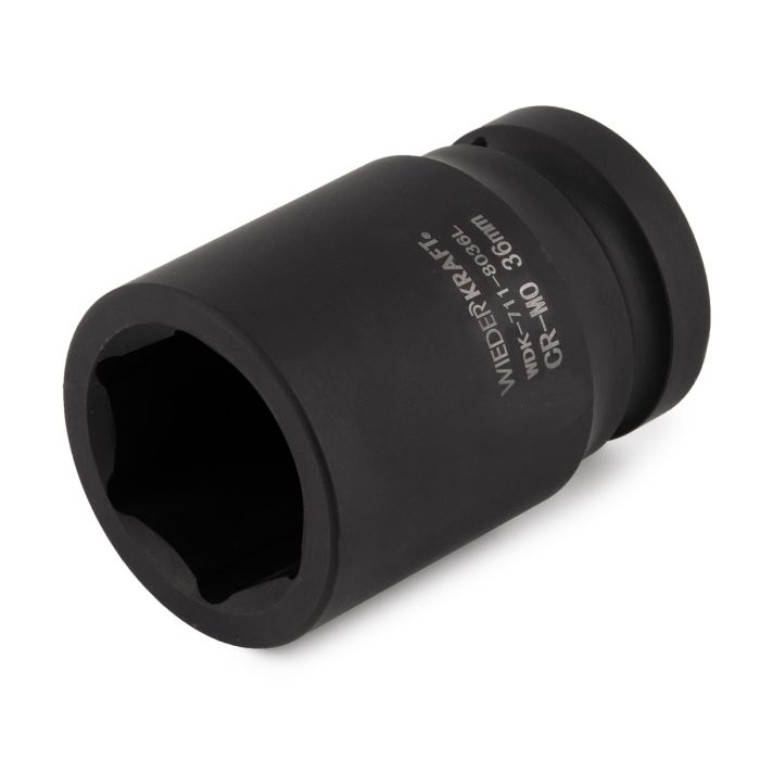Головка ударная глубокая WiederKraft WDK-711-8036L 1, 36 мм