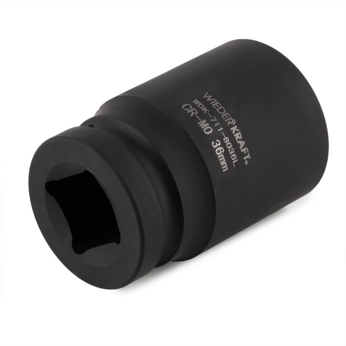 Головка ударная глубокая WiederKraft WDK-711-8036L 1, 36 мм