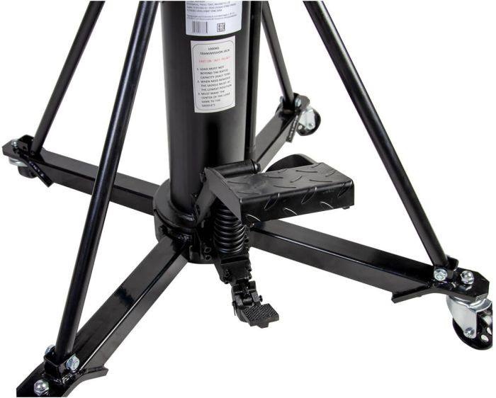Стойка трансмиссионная гидравлическая 1т Wiederkraft WDK-80591, двухступенчатая