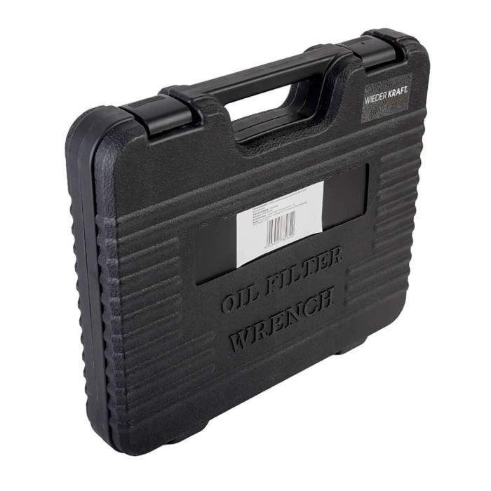 Съемники масляных фильтров Wiederkraft WDK-81245, 14 предметов