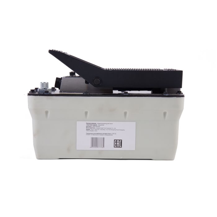 Пневмогидравлический насос ножной Wiederkraft WDK-85100, для пресса, 1,7 л