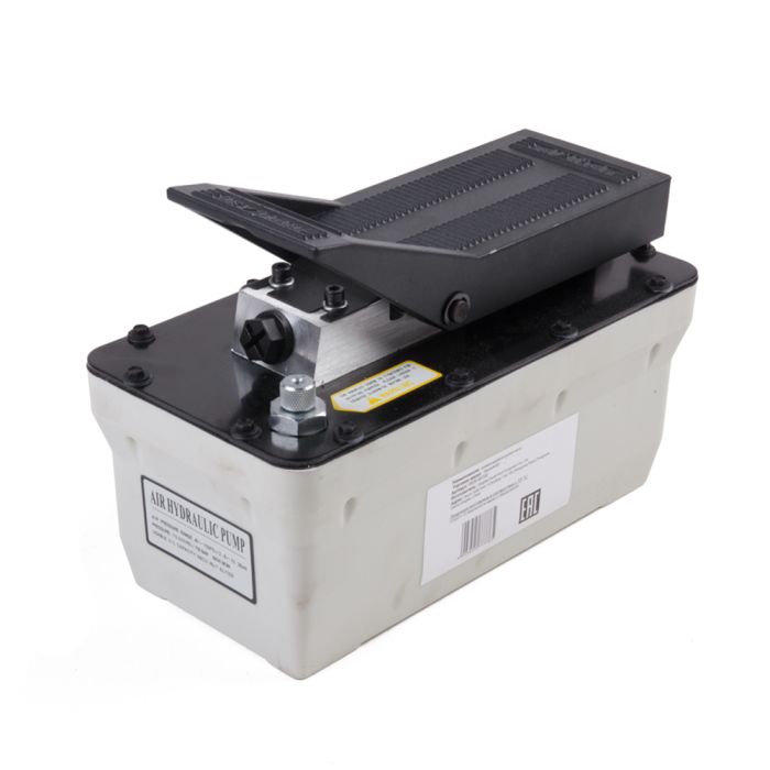 Пневмогидравлический насос ножной Wiederkraft WDK-85100, для пресса, 1,7 л