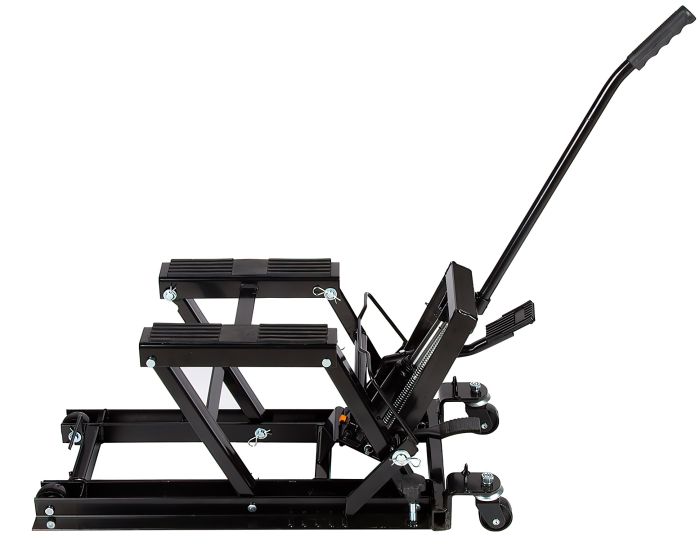 Домкрат для мотоциклов подкатной 0,7 тонны Wiederkraft WDK-86101