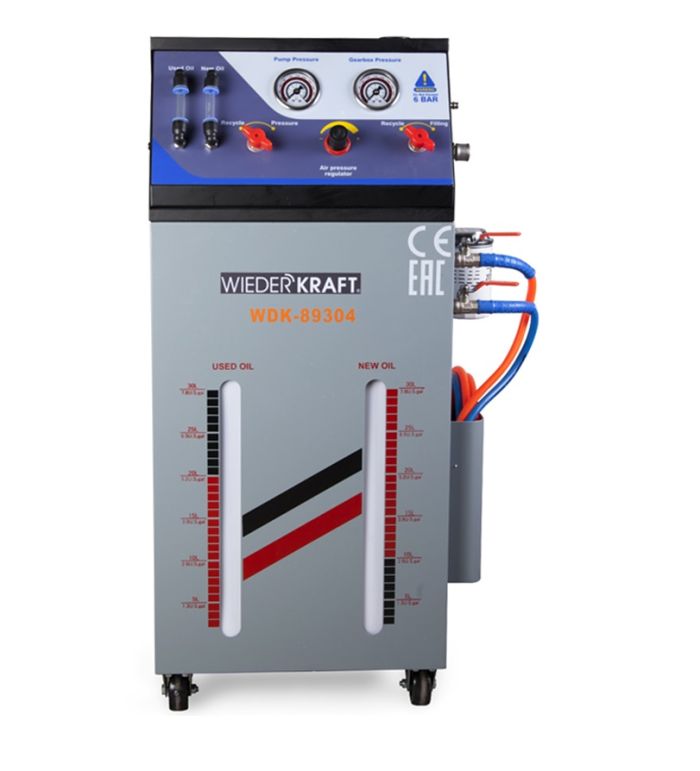 Установка для замены масла в АКПП Wiederkraft WDK-89304, 220В