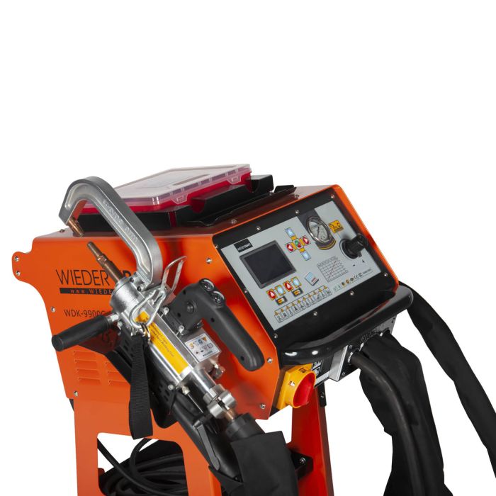 Сварочный аппарат точечной сварки Wiederkraft WDK-9900/C, 10000А, 380В