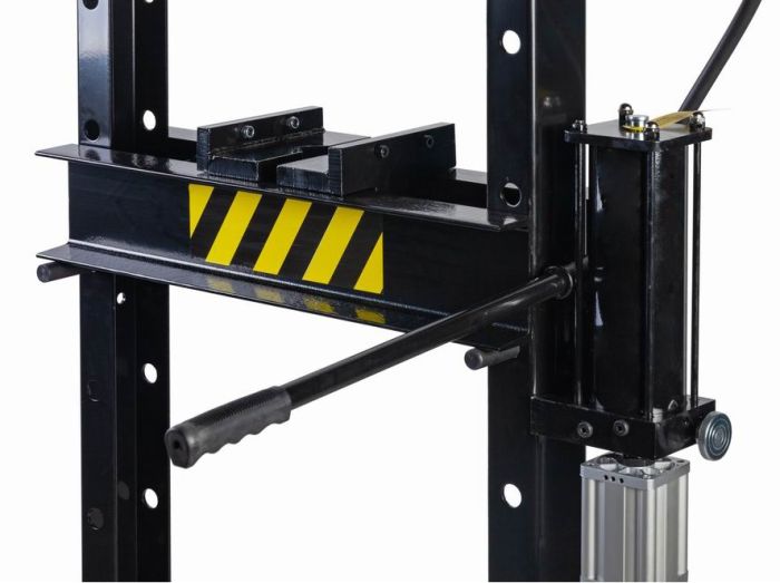 Пресс пневмогидравлический ручной 20 тонн Wiederkraft WDK-HP201, напольный, гаражный