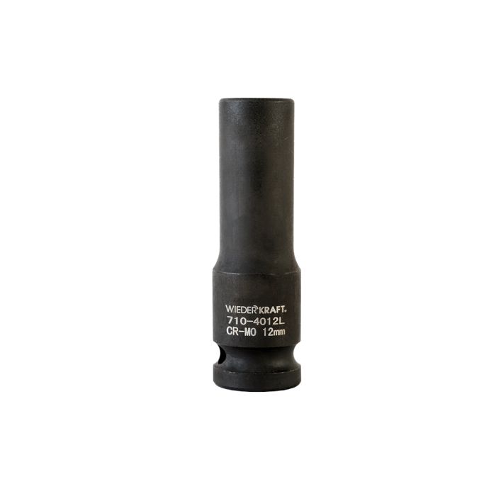 Головка торцевая ударная глубокая WiederKraft WDK-710-4012L, 1/2", 12 мм