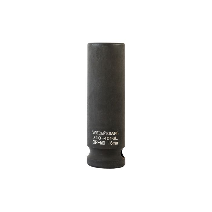 Головка торцевая ударная глубокая WiederKraft WDK-710-4016L, 1/2", 16 мм
