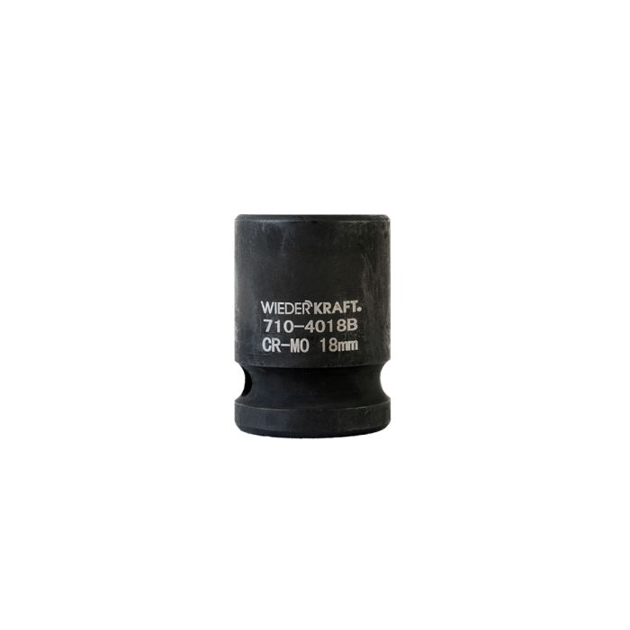 Головка торцевая ударная WiederKraft WDK-710-4018, 1/2", 18 мм