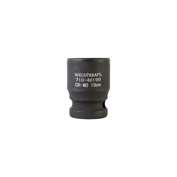 Головка торцевая ударная WiederKraft WDK-710-4019, 1/2, 19 мм