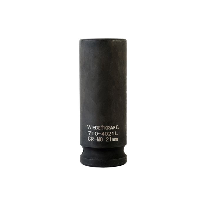 Головка торцевая ударная глубокая WiederKraft WDK-710-4021L, 1/2", 21 мм