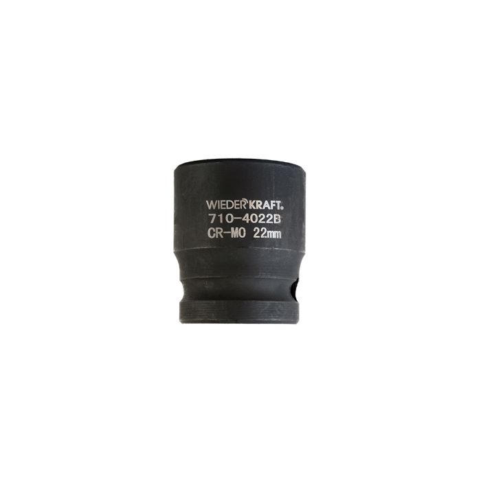 Головка торцевая ударная WiederKraft WDK-710-4022, 1/2", 22 мм