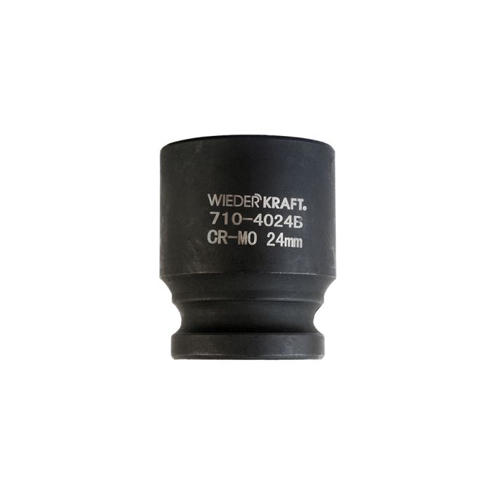 Головка торцевая ударная WiederKraft WDK-710-4024, 1/2", 24 мм