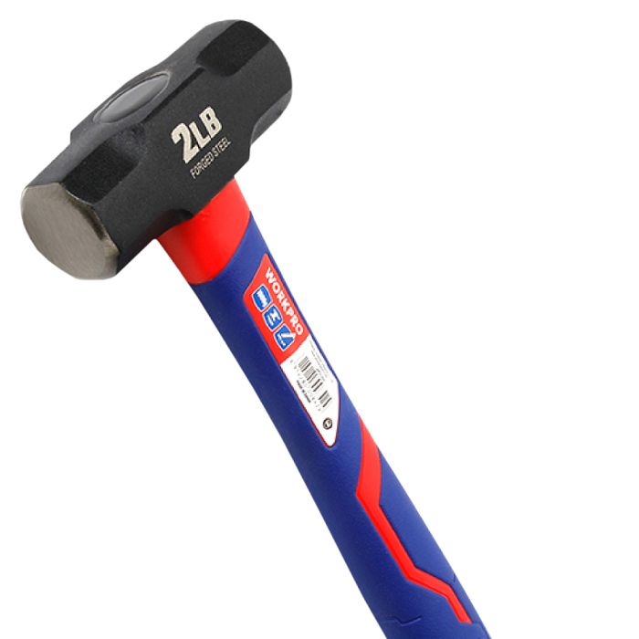 Кувалда с фиберглассовой рукояткой WORKPRO WP241031, 1000г