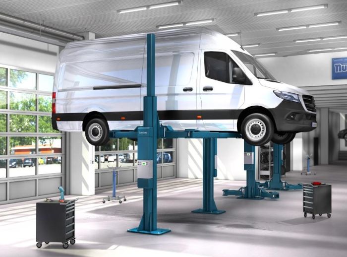 Подъемник двухстоечный автомобильный 7,5 тонн Nussbaum POWER LIFT HDL 7500 SST DG, электрогидравлический, 380В