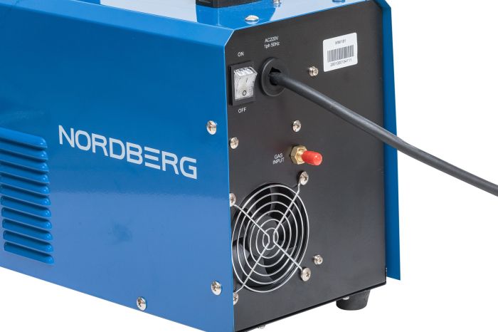 Сварочный инвертор полуавтомат Nordberg WMI181, MIG&MMA, 220В
