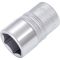 Головка 6-гранная 1/2" 17мм хром-ванадий HAZET 900-17