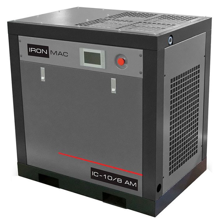 Винтовой компрессор IronMac IC 20/8 AM DF 500L, прямой привод, 8 бар, IP54, 500л, 2250л/мин