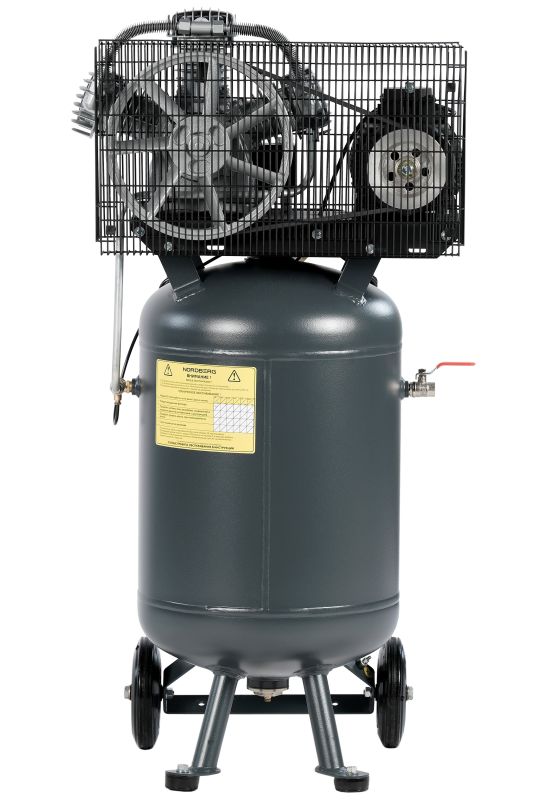 Поршневой компрессор NORDBERG NCPV100/580, ременной привод, масляный,  580 л/мин, 380В