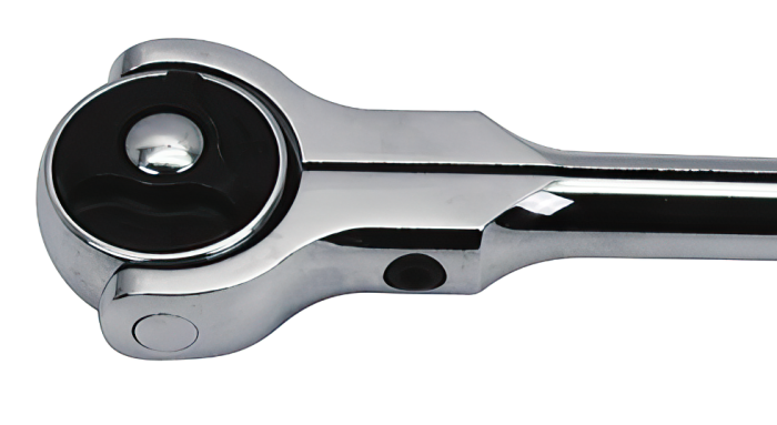 Трещотка Hans 4133SPQ, 1/2", 72 зубца, с быстрым сбросом, плавающим квадратом