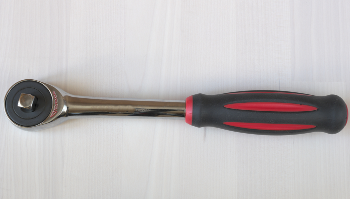 Трещотка ротационная Hans 4138G, 1/2", 60 зубцов