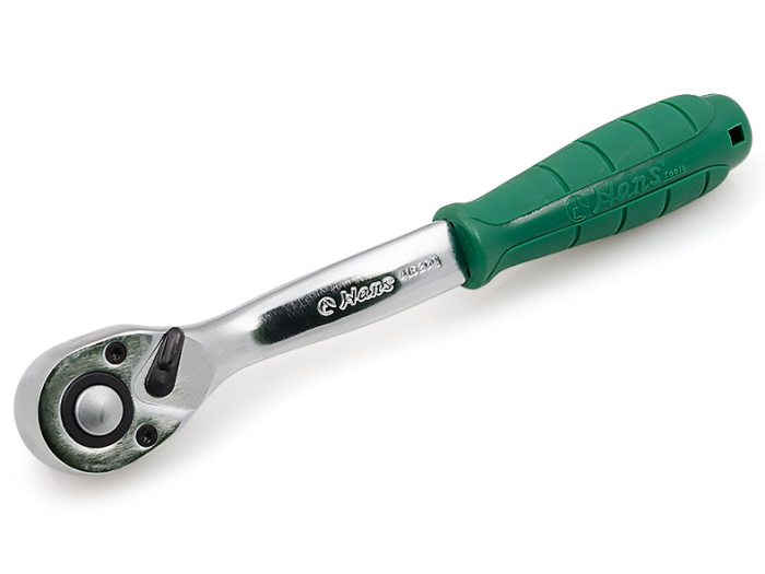 Трещотка изогнутая Hans 4162GQ, 1/2", 72 зубца, с быстрым сбросом