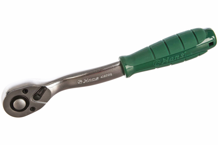 Трещотка изогнутая Hans 4162GQ, 1/2", 72 зубца, с быстрым сбросом