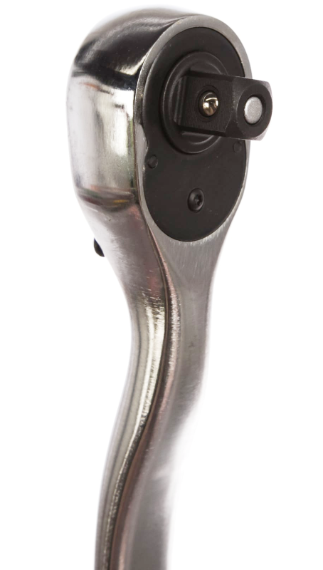 Трещотка изогнутая Hans 4162GQ, 1/2", 72 зубца, с быстрым сбросом