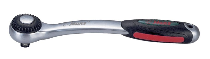 Трещотка Hans 2132GQ, 1/4", 72 зубца, с быстрым сбросом