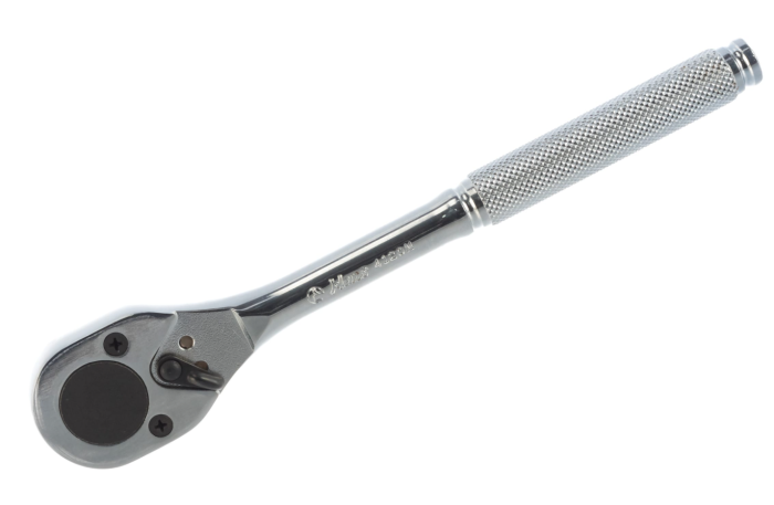Набор головок 6-гранных Hans 46134, 1/2", 8-19мм, с трещоткой, 7 пр.