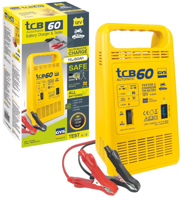 Зарядное устройство GYS TCB 60, 6А, инверторное