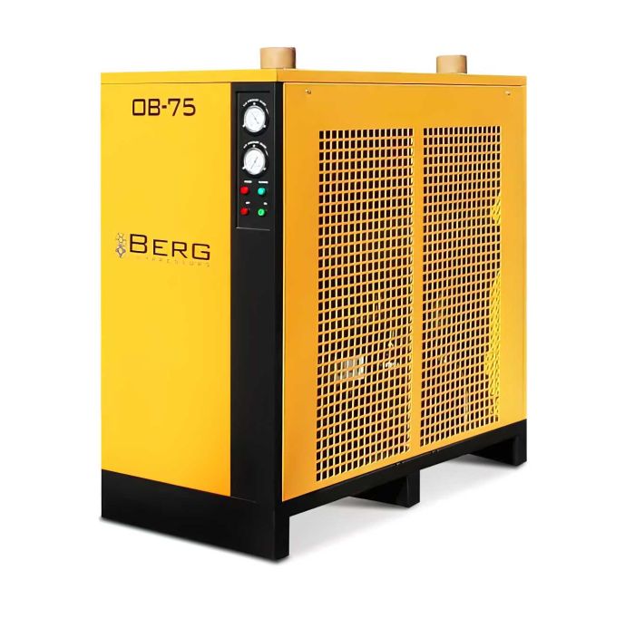 Рефрижераторный осушитель воздуха для компрессора BERG OB-75, 380В, 16 бар