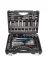 Набор инструментов в кейсе Forsage F-41082-7 PREMIUM, 114 предметов, с трещоткой, 1/2", 1/4"